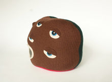 Load image into Gallery viewer, Leo the 6-eyed monster stuffed animal