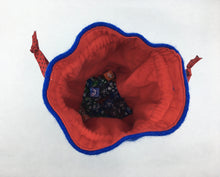 Load image into Gallery viewer, monster cyclops drawstring dice bag for role playing games