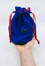 Load image into Gallery viewer, monster cyclops drawstring dice bag for role playing games