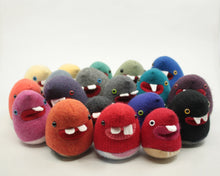 Load image into Gallery viewer, Tooth fairy pillow monster with coin pocket mouth