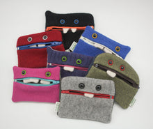 Load image into Gallery viewer, group of monster themed zipper cases