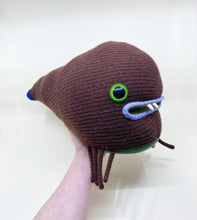 Load image into Gallery viewer, Coconut the platypus style plush monster