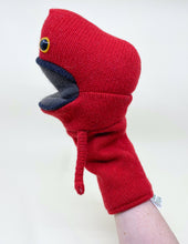 Load image into Gallery viewer, Stanley the recycled sweater puppet monster