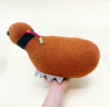 Load image into Gallery viewer, Lola the plush caterpillar monster stuffy