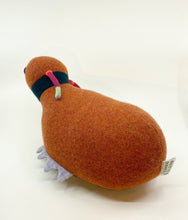 Load image into Gallery viewer, Lola the plush caterpillar monster stuffy