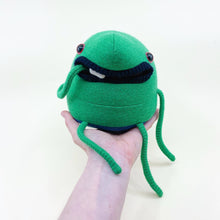 Load image into Gallery viewer, Douglas the plush upcycled wool sweater creature