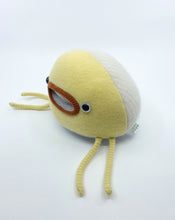 Load image into Gallery viewer, Flounce the plush yellow sweater monster