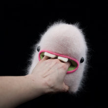 Load image into Gallery viewer, Pinky-Poo the fluffy angora monster