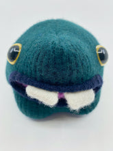 Load image into Gallery viewer, Brock the friendly monster plushie with two teeth