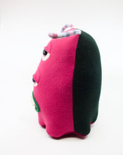 Load image into Gallery viewer, Georgie the pink two eyed monster