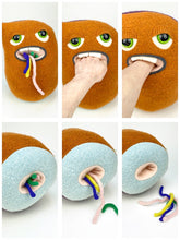 Load image into Gallery viewer, Craig the pooping my friend monster™ stuffy