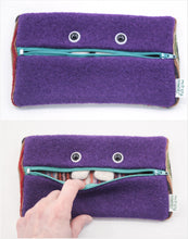 Load image into Gallery viewer, Monster zipper case wallet