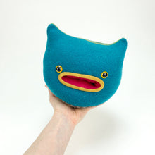 Load image into Gallery viewer, Timmy the handmade plush sweater monster
