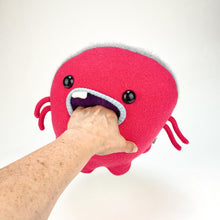 Load image into Gallery viewer, Marnie the my friend monster handmade stuffed animal plush
