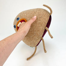Load image into Gallery viewer, Spud the my friend monster handmade stuffed animal plush
