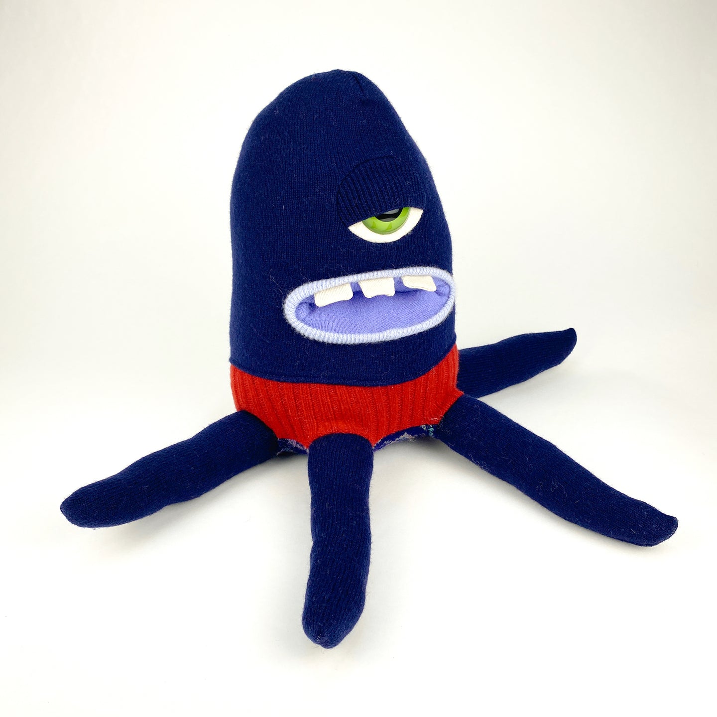 Salvatore the plush octopus style my friend monster™ wool sweater stuffy
