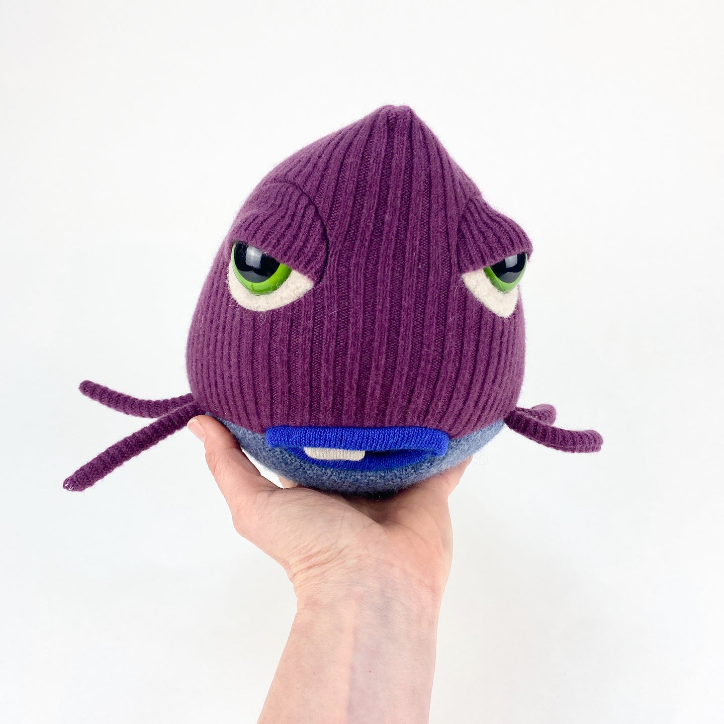 Doreen the handmade plush monster