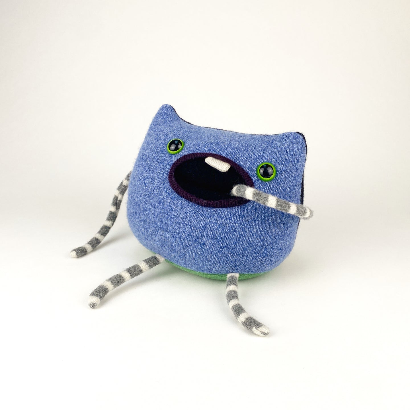 Jiminie the handmade plush monster