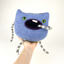 Load image into Gallery viewer, Jiminie the handmade plush monster
