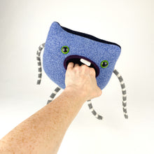 Load image into Gallery viewer, Jiminie the handmade plush monster
