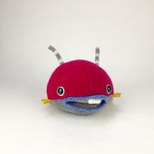 Load image into Gallery viewer, Fritter the handmade plush monster

