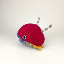 Load image into Gallery viewer, Fritter the handmade plush monster
