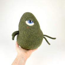 Load image into Gallery viewer, Tricky the handmade plush monster
