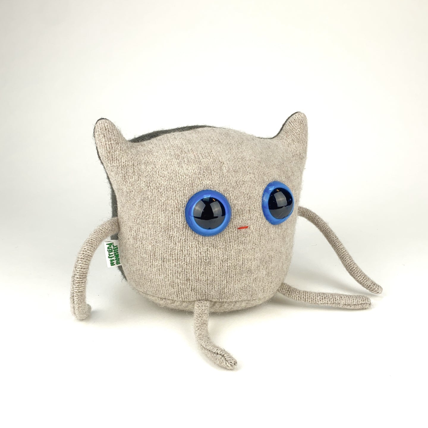Wiggy the handmade plush monster