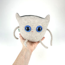 Load image into Gallery viewer, Wiggy the handmade plush monster
