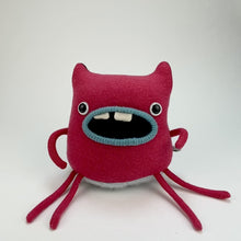 Load and play video in Gallery viewer, Trix the handmade stuffed monster plush
