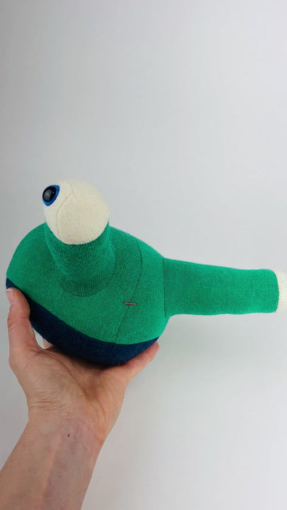 Snippet the friendly green monster plush toy my friend monster