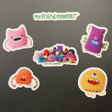Load image into Gallery viewer, monster sticker pack
