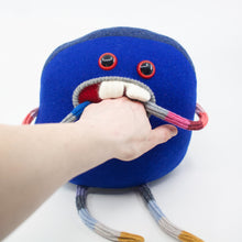 Load image into Gallery viewer, Dribbles the cute handmade monster stuffed animal
