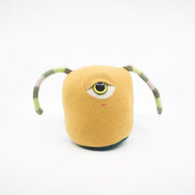 Load image into Gallery viewer, Ginny the yellow cyclops monster
