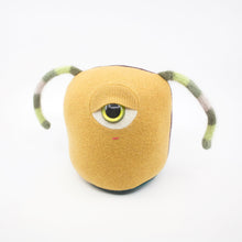 Load image into Gallery viewer, Ginny the yellow cyclops monster

