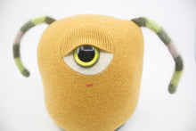 Load image into Gallery viewer, Ginny the yellow cyclops monster
