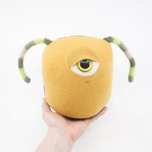 Load image into Gallery viewer, Ginny the yellow cyclops monster
