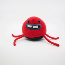 Load image into Gallery viewer, Carleton the plush red monster stuffy
