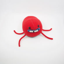 Load image into Gallery viewer, Carleton the plush red monster stuffy
