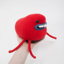 Load image into Gallery viewer, Carleton the plush red monster stuffy
