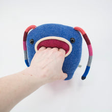 Load image into Gallery viewer, Fluffers the my friend monster™ handmade stuffed animal
