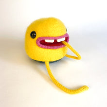 Load image into Gallery viewer, Snookums the fluffy yellow angora monster
