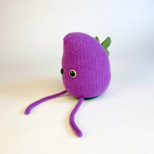 Load image into Gallery viewer, Poppy the plush monster with butterfly wings
