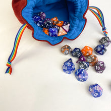 Load image into Gallery viewer, monster cyclops drawstring style dice bag
