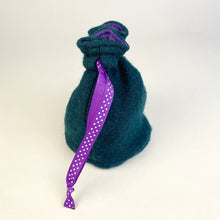 Load image into Gallery viewer, green my friend monster™ drawstring cyclops DnD dice bag
