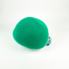 Load image into Gallery viewer, Warble the green plush friendly monster
