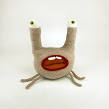 Load image into Gallery viewer, Jimmy the tentacle eyed plush friendly monster
