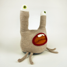 Load image into Gallery viewer, Jimmy the tentacle eyed plush friendly monster
