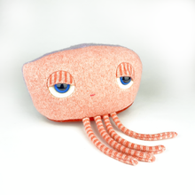 Load image into Gallery viewer, Diane the friendly squid monster plush toy
