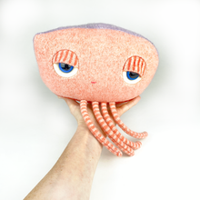 Load image into Gallery viewer, Diane the friendly squid monster plush toy
